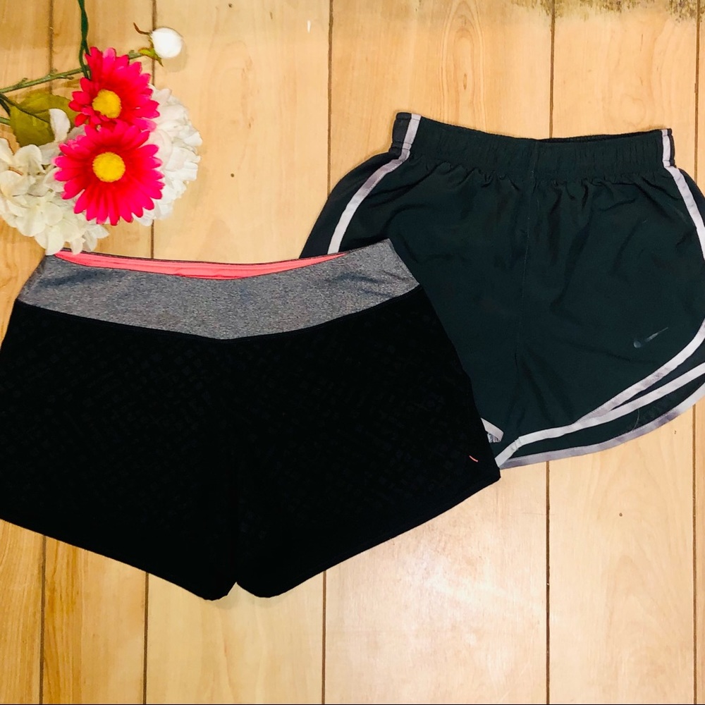 2 Pair Athletic Shorts-Nike & Layer 8